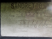 Thumb1-SANDRETTO Serie 8 612/180 In 5162 SA 180 97