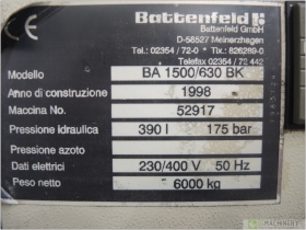 Thumb1-BATTENFELD BA 1500/630 BK In 6287 BA  98