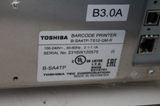 Thumb2-Stampante etichette e codici a barre TOSHIBA B-SA 4 TP Ac 8558  000 10